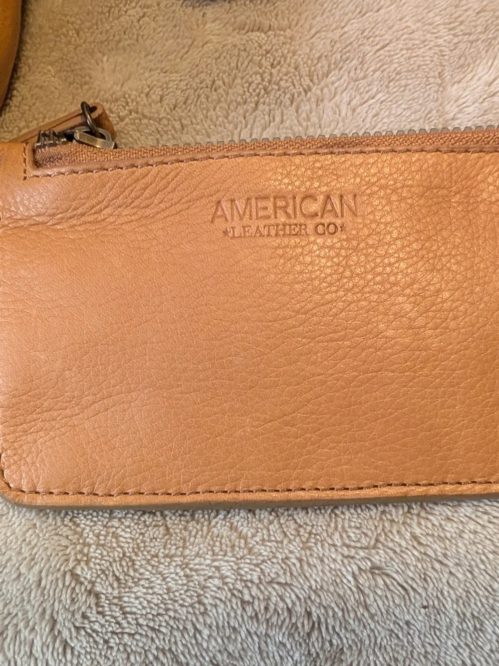 American Company Crossbody with matching card wallet.